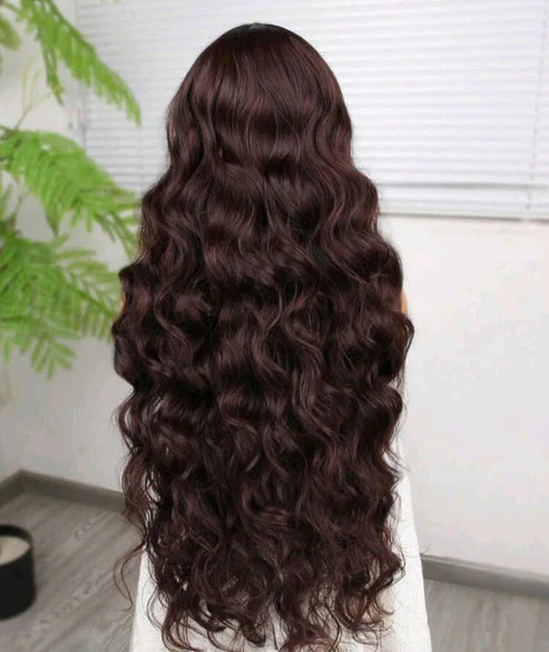 Heat-Resistant Lace Front Wig – Human Blend ✨