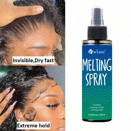 Wig Adhesive Glue Lace Front Melt- Super Hold Melting Spray 120ml