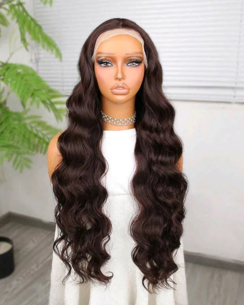 Heat-Resistant Lace Front Wig – Human Blend ✨