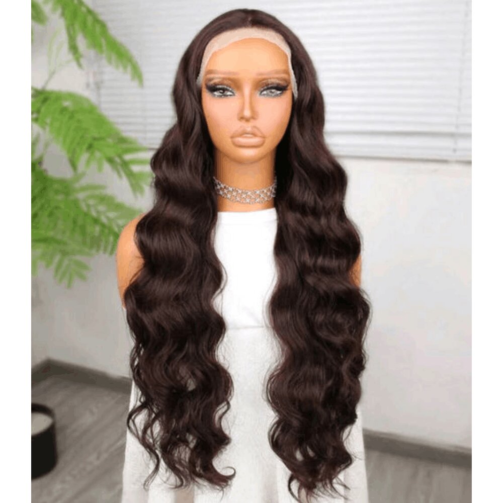 Heat-Resistant Lace Front Wig – Human Blend ✨