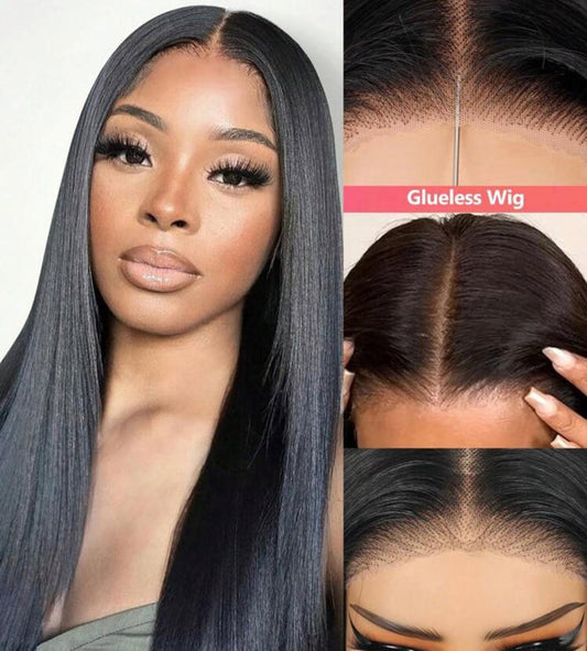 ✨ Gloria 24inch Glueless Straight Wig - Human Blend ✨