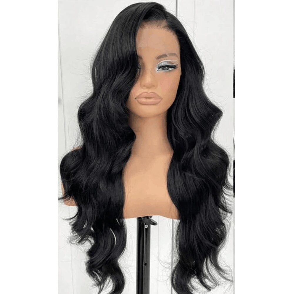 ✨ Miss Dior 13x6 Lace Front Wig – Human Blend
