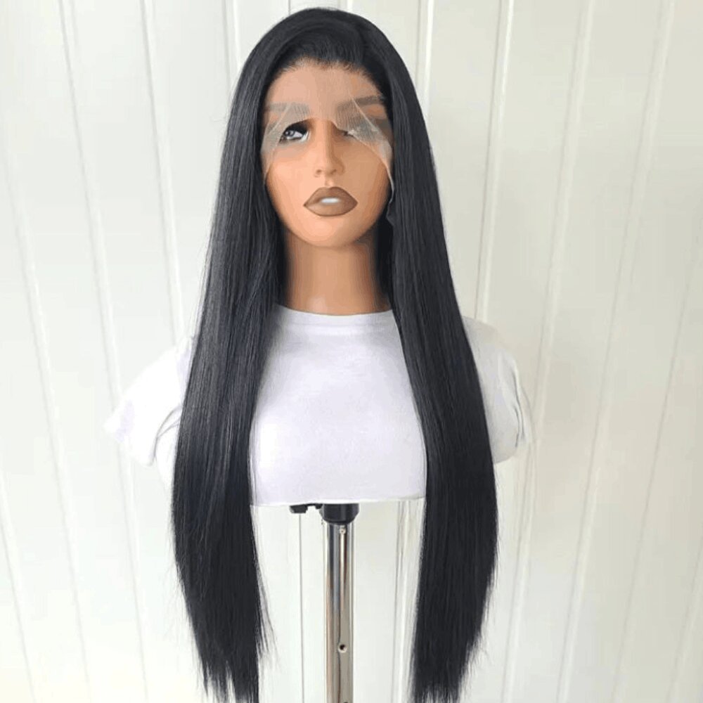 ✨ Gloria 24inch Glueless Straight Wig - Human Blend ✨