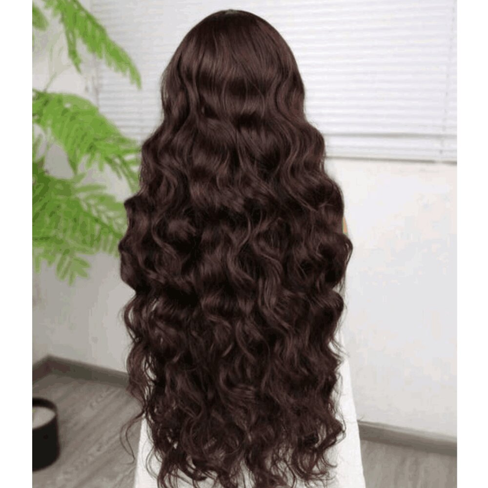 Heat-Resistant Lace Front Wig – Human Blend ✨