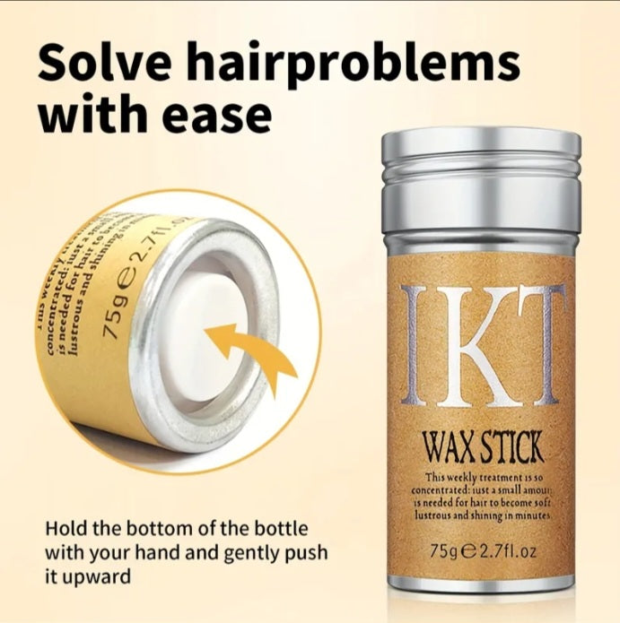 Hair Wax Stick for Flyaways Hair Gel Stick Non-greasy