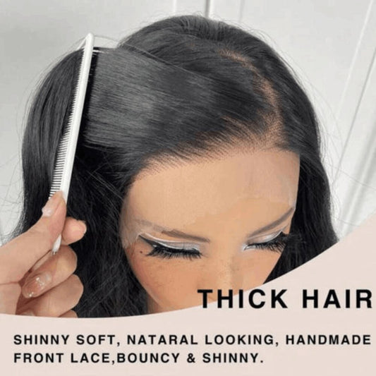 ✨ Miss Dior 13x6 Lace Front Wig – Human Blend