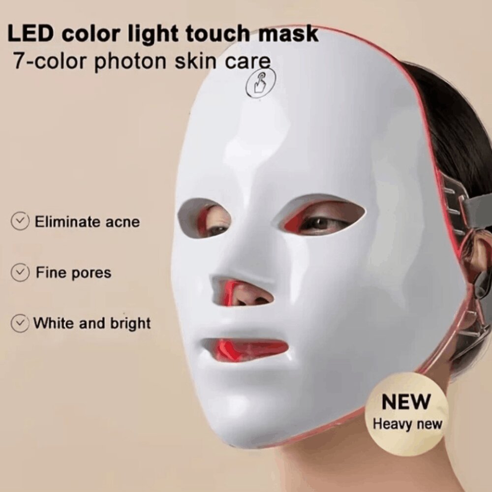 7 Color Led Mask Light Therapy- Facial Treatment